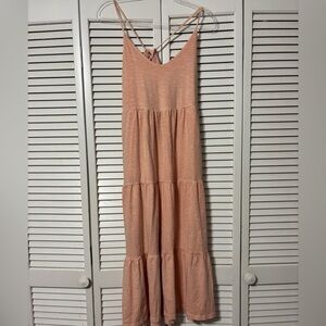 Old Navy Peach Maxi Dress